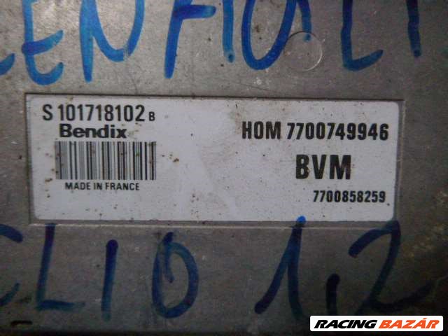 RENAULT CLIO 1995  1,2  MOTORVEZÉRLŐ BENDIX HOM 7700749946/S101718102 B 1. kép