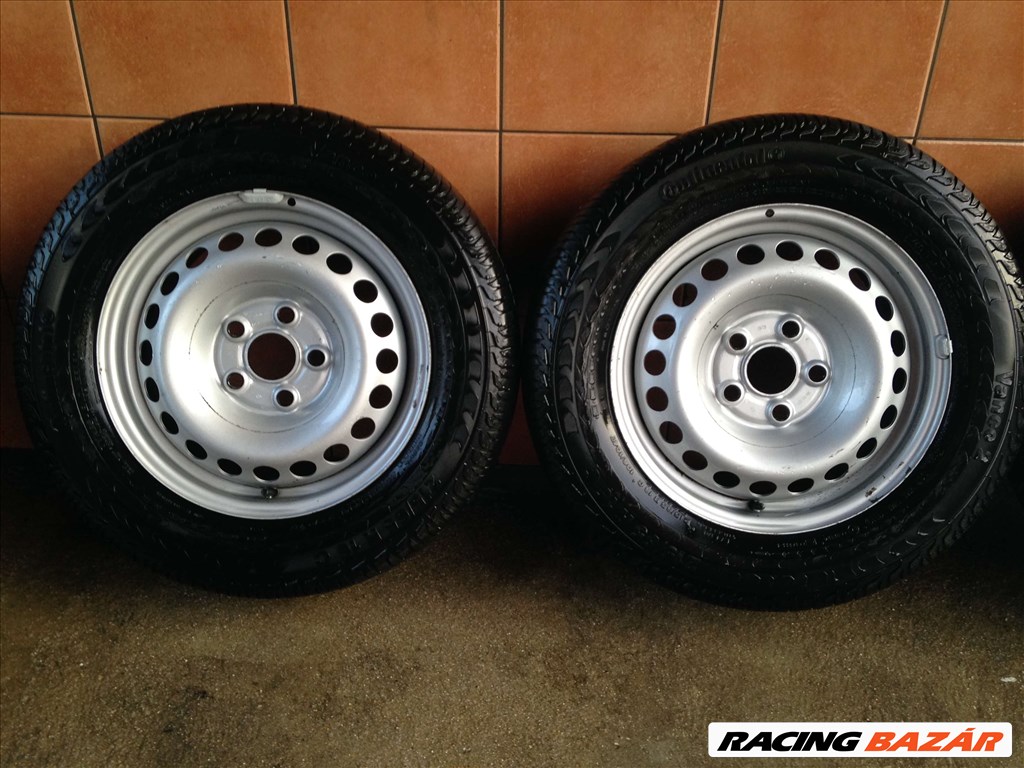 VW T5 16" LEMEZFELNI 5X120 NYÁRI 215/65R16C GUMIKKAL OLCSÓN!!!! 2. kép