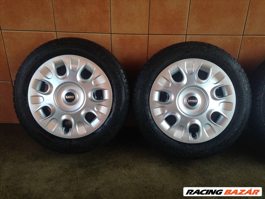 MINI 15" LEMEZFELNI 4X100 TÉLI 175//5R15 GUMIKAL OLCSÓN!!! 2. kép