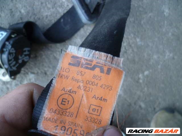 seat toledo 95 bal hátsó biztonsági öv 1L0 857 805 2. kép