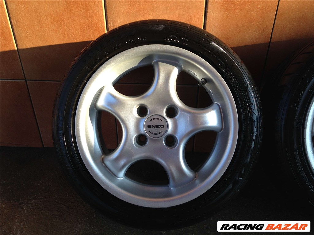 ENZO 15" ALUFELNI 4X108 NYÁRI 195/50R15 GUMIVAL OLCSÓN!!! 4. kép