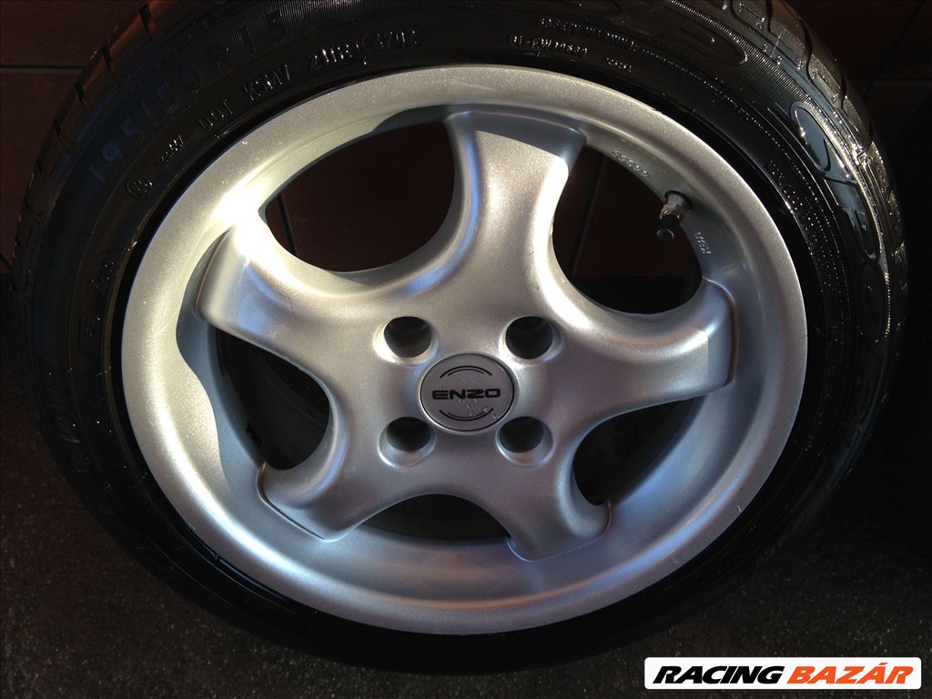 ENZO 15" ALUFELNI 4X108 NYÁRI 195/50R15 GUMIVAL OLCSÓN!!! 5. kép