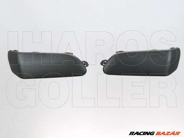 Renault Twingo 2007-2011 - Hátsó lökhárító díszléc szett, fekete 1. kép