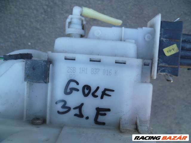 vw golf 3 jobb első ajtózár központi záras 1H1 837 016 K 1h1837016k 2. kép
