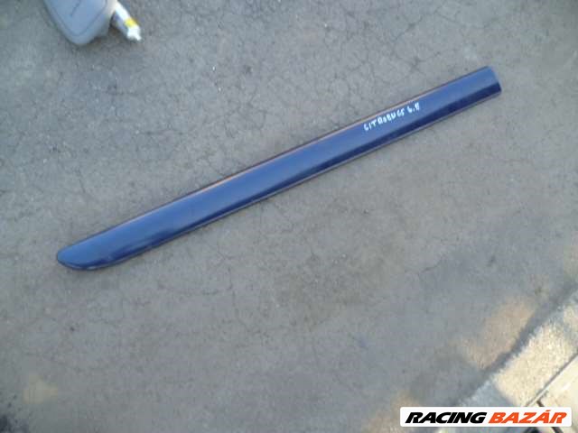 citroen c5 2001 bal első kék ajtódíszléc   1. kép