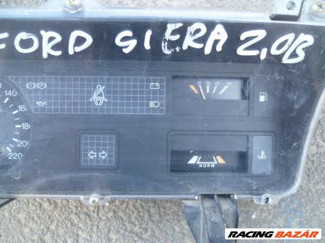 ford sierra 2,0 benz műszerfalóra  1989 3. kép
