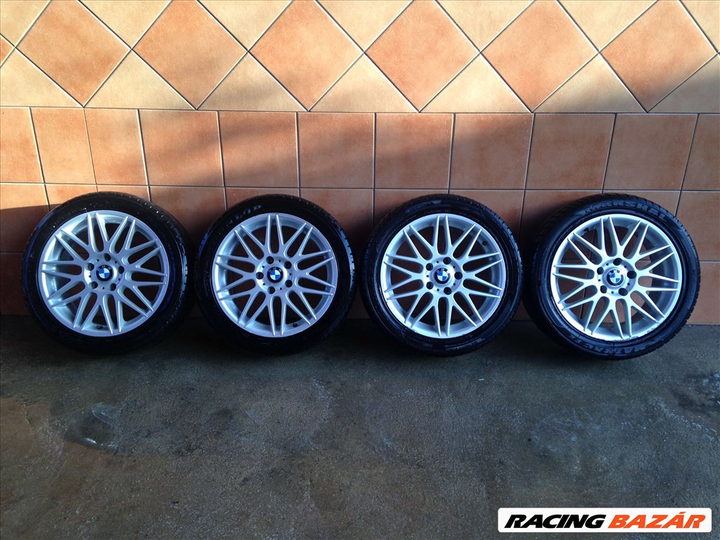 BMW 17" ALUFELNI 5X120 NYÁRI 225/45R17 GUMIKKAL OLCSÓN!!!! 1. kép