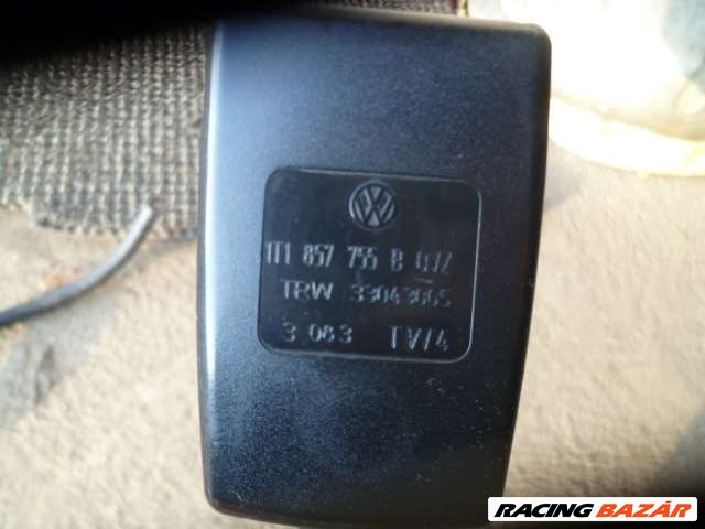 VW TOURAN 2005 bal első övcsatoló aljzat 1T0 857 755 B 4. kép