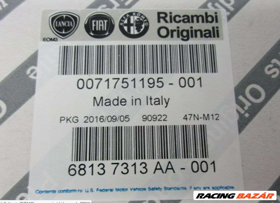 FIAT/Lancia Gyári Új nyomástároló hidro gömb OE FIAT 71751195  024000001010 2. kép