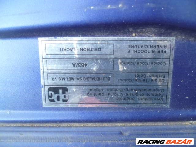 fiat bravo 1996   csomagtérajtó kék ÜVEG NÉLKÜL  483/A színkód 10. kép