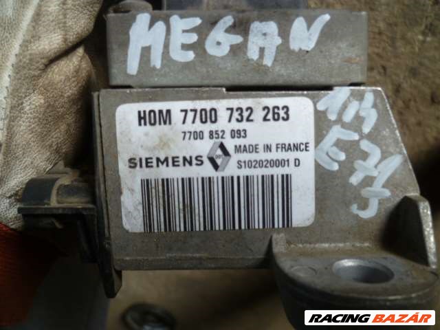 renault megane 1  98 1,4 gyujtótrafó HOM 7700 732 263 2. kép