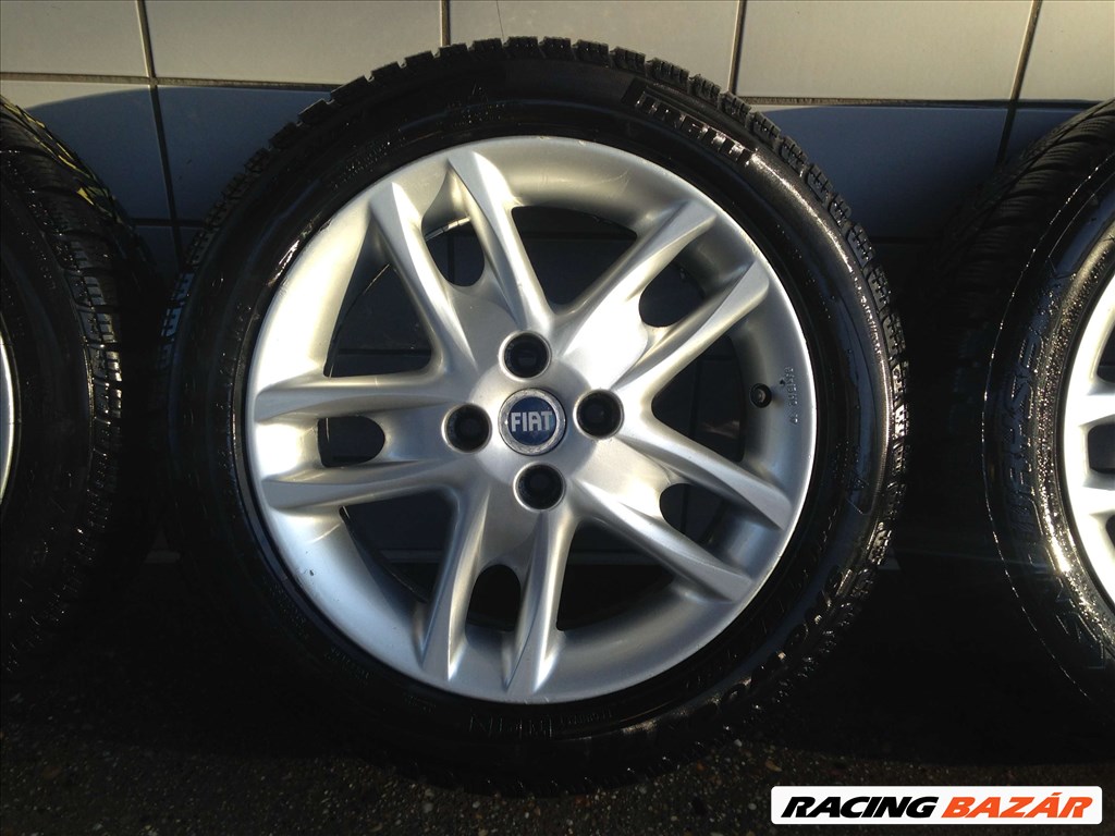 FIAT 15" ALUFELNI 4X98 TÉLI 185/55R15 GUMIVAL OLCSÓN!!! 4. kép