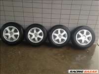 SKODA 15" ALUFELNI 5X100 TÉLI 195/65R15 GUMIKKAL OLCSÓN!!!