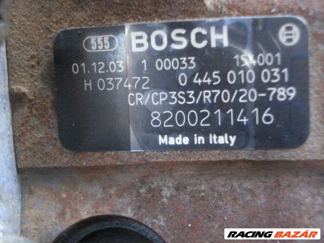 Renault 1.9 DCI nagynyomású pumpa Bosch 0445010031 3. kép
