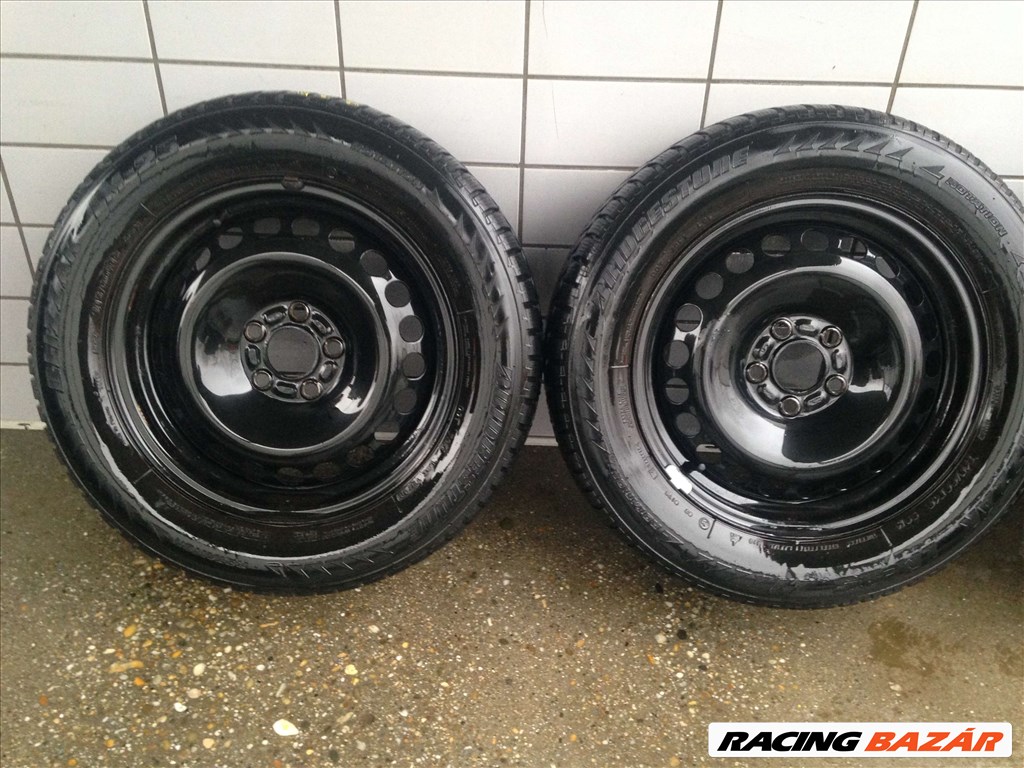 FORD 16" LEMEZFELNI 5X108 TÉLI 215/60R16 GUMIKKAL OLCSÓN!!!! 2. kép