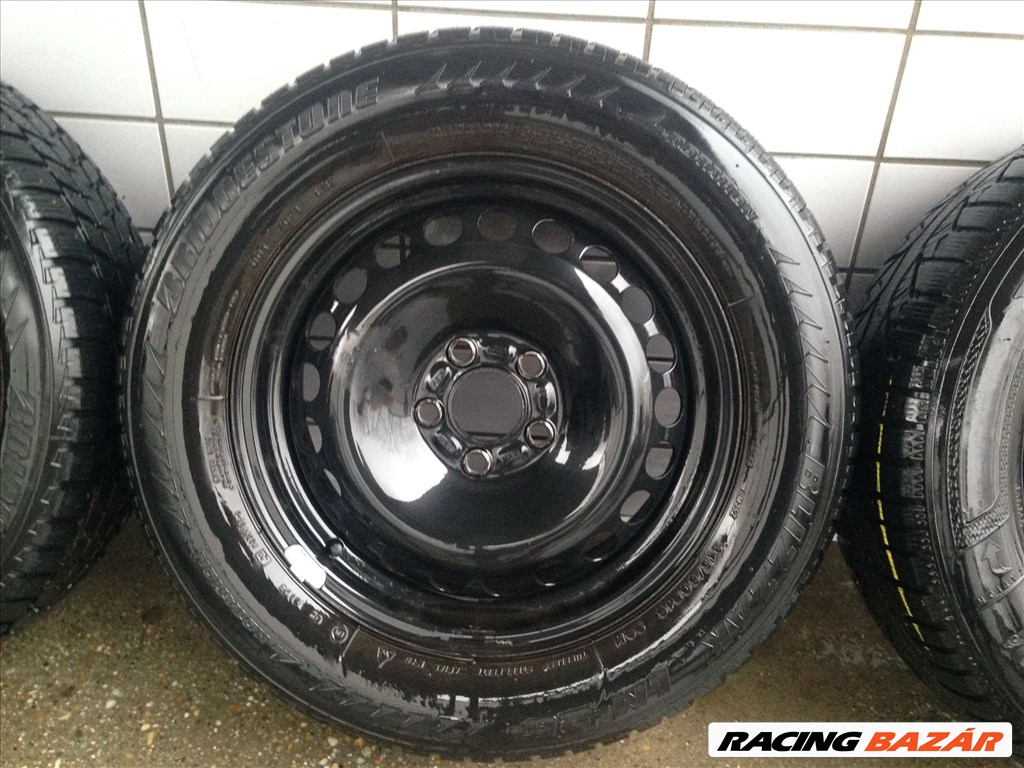 FORD 16" LEMEZFELNI 5X108 TÉLI 215/60R16 GUMIKKAL OLCSÓN!!!! 4. kép