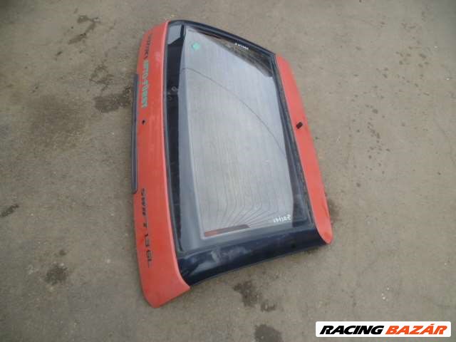suzuki swift   1998 3 ajtós csomagtérajtó piros  üveggel együtt   11. kép