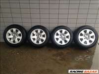 AUDI 15" ALUFELNI 5X112 TÉLI 195/65R15 GUMIKKAL OLCSÓN!!!!!!!