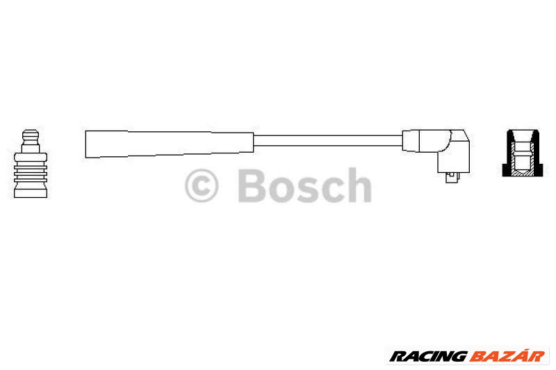 BOSCH 0986356000 Gyújtókábel - RENAULT, SKODA, TOYOTA, NISSAN 1. kép