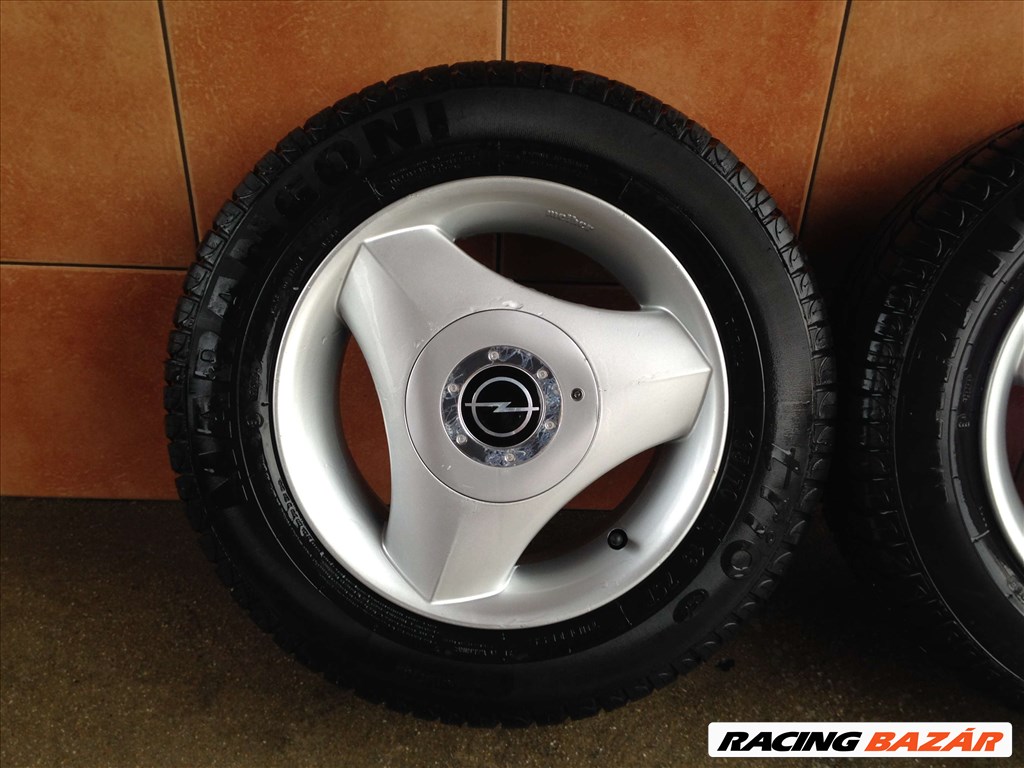 OPEL CORSA 13" ALUFLNI 4X100 NYÁRI 165/70R13 GUMIKKAL OLCSÓN!!!! 4. kép