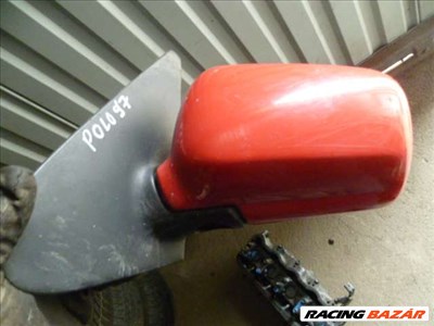 vw polo  6N1   1997   piros bal manuális visszapillantó tükör 