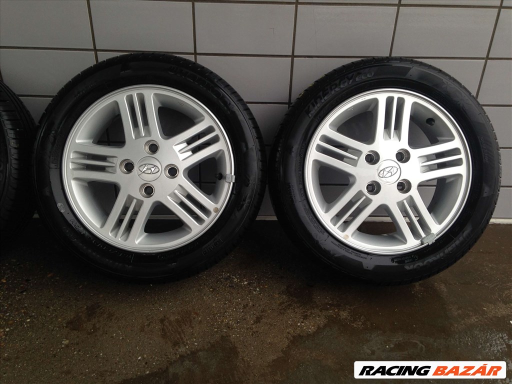 HYUNDAI i -10 14" ALUFELNI 4X100 NYÁRI 165/60R14 GUMIVAL OLCSÓN!!!! 3. kép