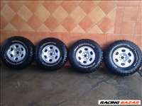 NISSAN D-40 16" LEMEZFELNI 6X114,3 OFF-ROAD 285/75R16 GUMIKKAL OLCSÓN!!!!! 