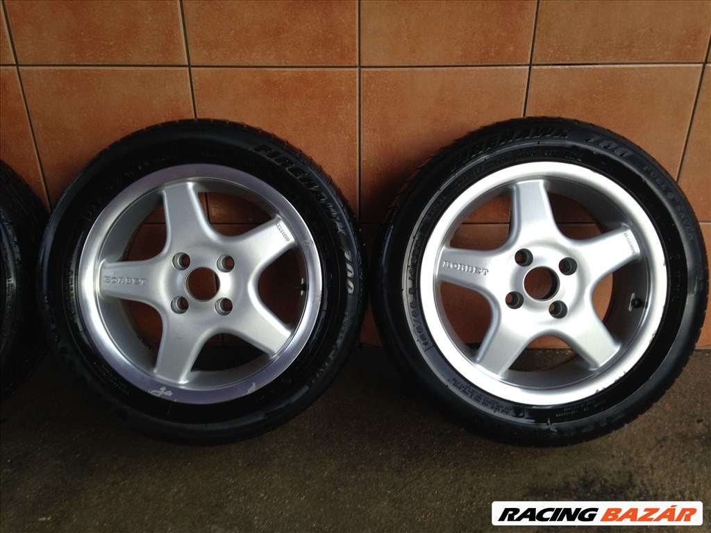 BORBET 14" ALUFELNI 4X100 NYÁRI 185/55R14 GUMIKKAL OLCSÓN!!! 3. kép