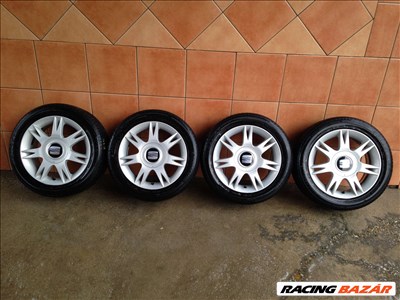 SEAT IBIZA 15" ALUFELNI 5X100 NYÁRI 195/50R15 GUMIKKAL OLCSÓN!!!!