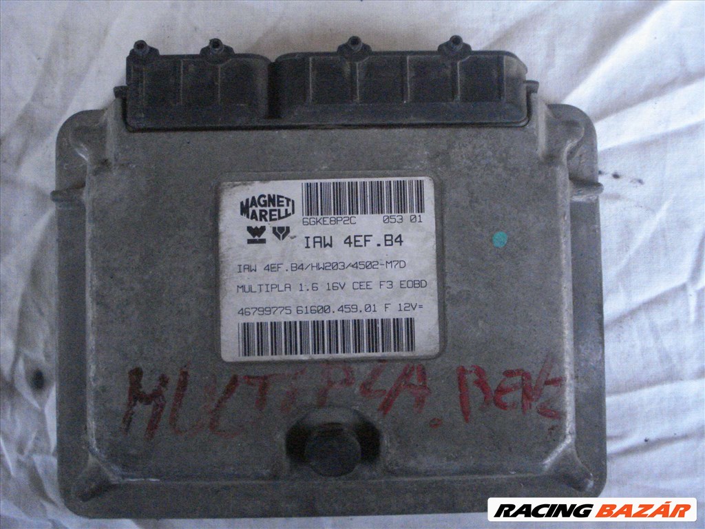 Fiat Multipla 1.6 16V  motorvezérlő elektronika IAW 4EF.B4 1. kép