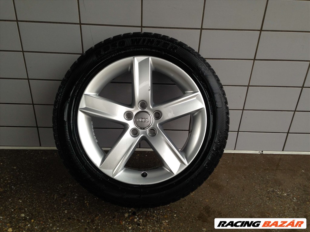  AUDI 17" ALUFELNI 5X112 TÉLI 225/50R17 GUMIVAL OLCSÓN!!!!!! 1. kép