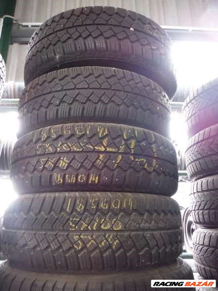 VW Lemezfelni szett 5x14 5x100 Et35 185/60R14-es Kormoran télikkel (Sxx4I 1. kép