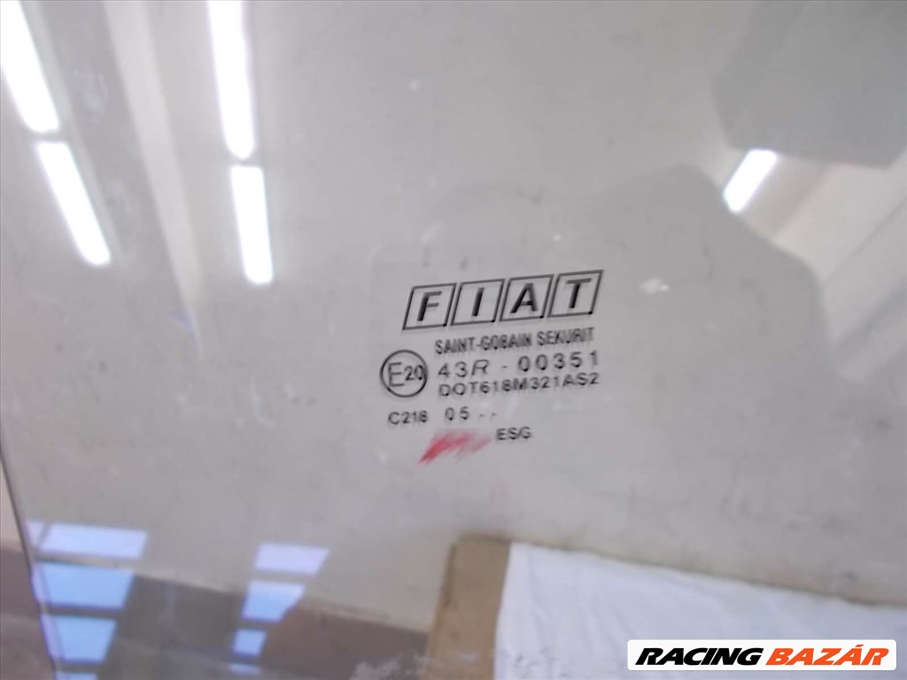 FIAT PANDA jobb első ajtóüveg 2003-2012 4. kép