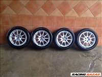 TOYOTA 16" ALUFELNI 5X100 NYÁRI 205/55R16 GUMIVAL OLCSÓN!!!!