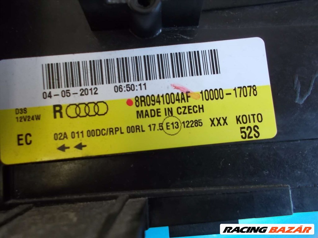 AUDI Q5 jobb első xenon fényszóró 2009-2013 8r0941004af 5. kép