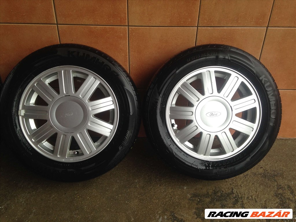 FORD FIESTA 14" ALUFELNI 4X108 NYÁRI 175/65R14 GUMIKKAL OLCSÓN!!!! 3. kép