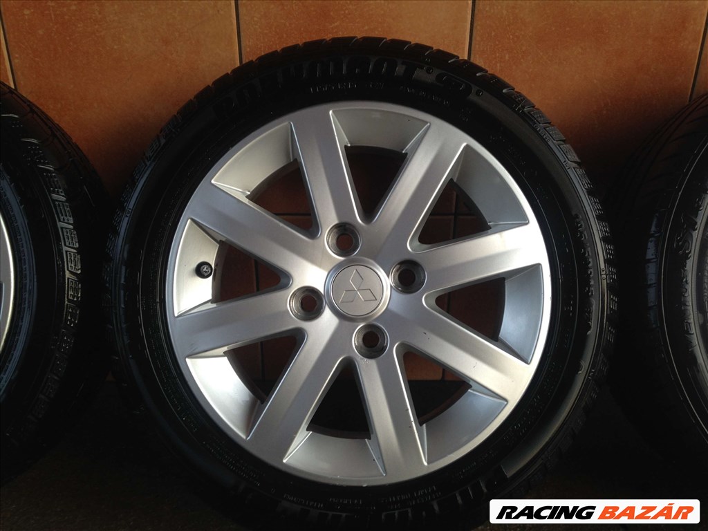 MITSUBISHI 15" ALUFELNI 4X114,3 NYÁRI 195/50R15 GUMIKKAL OLCSÓN!!!!! 4. kép