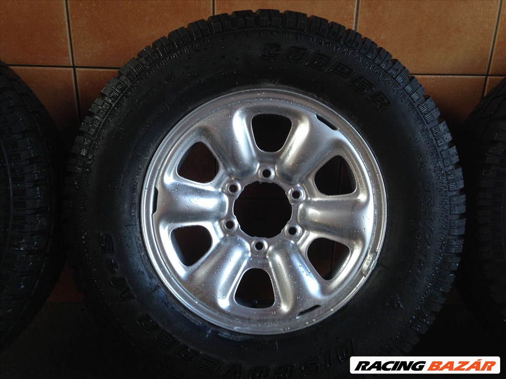 TOYOTA HILUX 16" LEMEZFELNI 6X139 TEREP 225/75R16 GUMIKKAL OLCSÓN!!! 4. kép