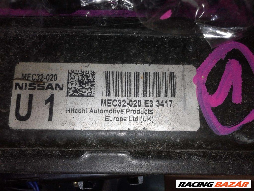Nissan MICRA 1.0 Motorvezérlő BSi Kulcs - Mec32-020 1. kép
