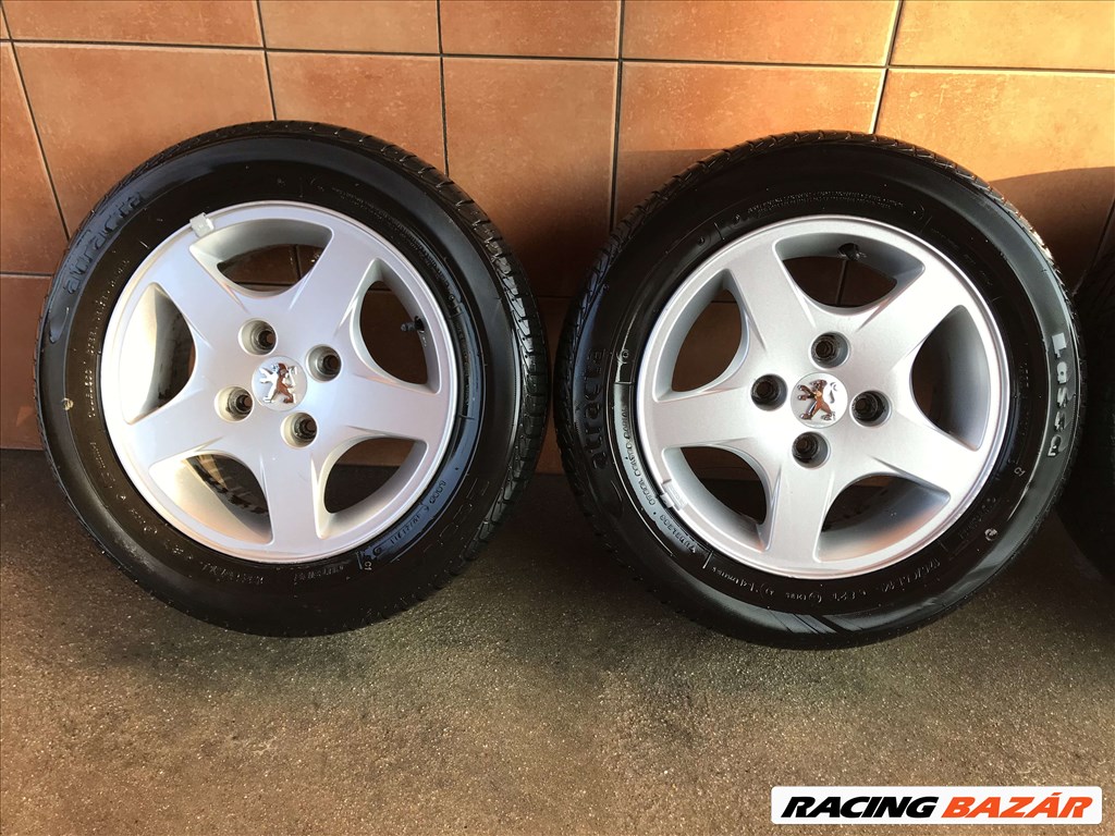 PEUGEOT 206  14" ALUFELNI 4X108 NYÁRI 175/65R14 GUMIVAL OLCSÓN!!!!!!!!!! 2. kép