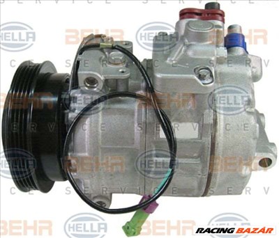 HELLA 8FK 351 126-981 Klímakompresszor - AUDI, VOLKSWAGEN, SKODA