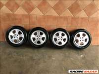 OPEL 15" ALUFELNI 4X100 NYÁRI 195/60R15 GUMIVAL OLCSÓN!!!!!