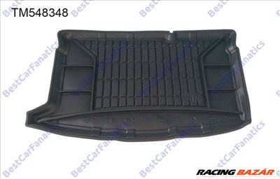 Mazda 2 III DE ferdehátú Frogum TM548348 fekete műanyag - gumi csomagtértálca