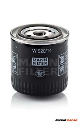 MANN-FILTER W 920/14 Olajszűrő - NISSAN