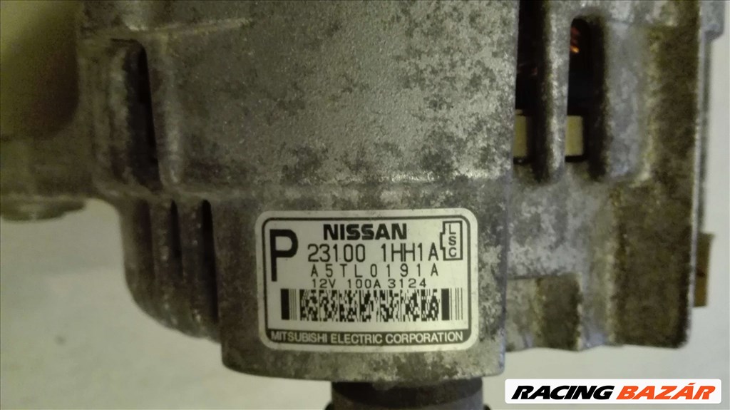 Nissan Micra generátor 231001HH1A 2. kép