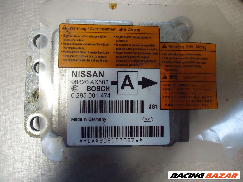 Nissan Micra (5th gen) légzsák szett 2. kép