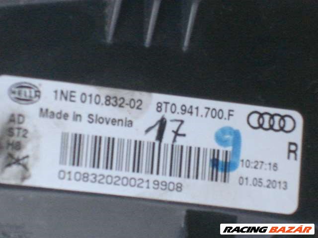 Audi A5 Sportback jobb ködlámpa  2012-től 8T0941700F 5. kép