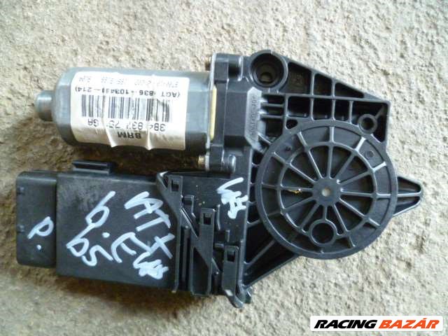 VW PASSAT B5 BAL ELSŐ  ABLAKEMELŐ MOTOR 3B4 837 751 GA 1. kép