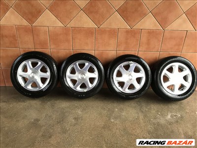 NISSAN  ALMERA 15" ALUFELNI 4X114,3 NYÁRI 195/60R15 GUMIVAL OLCSÓN!!!!