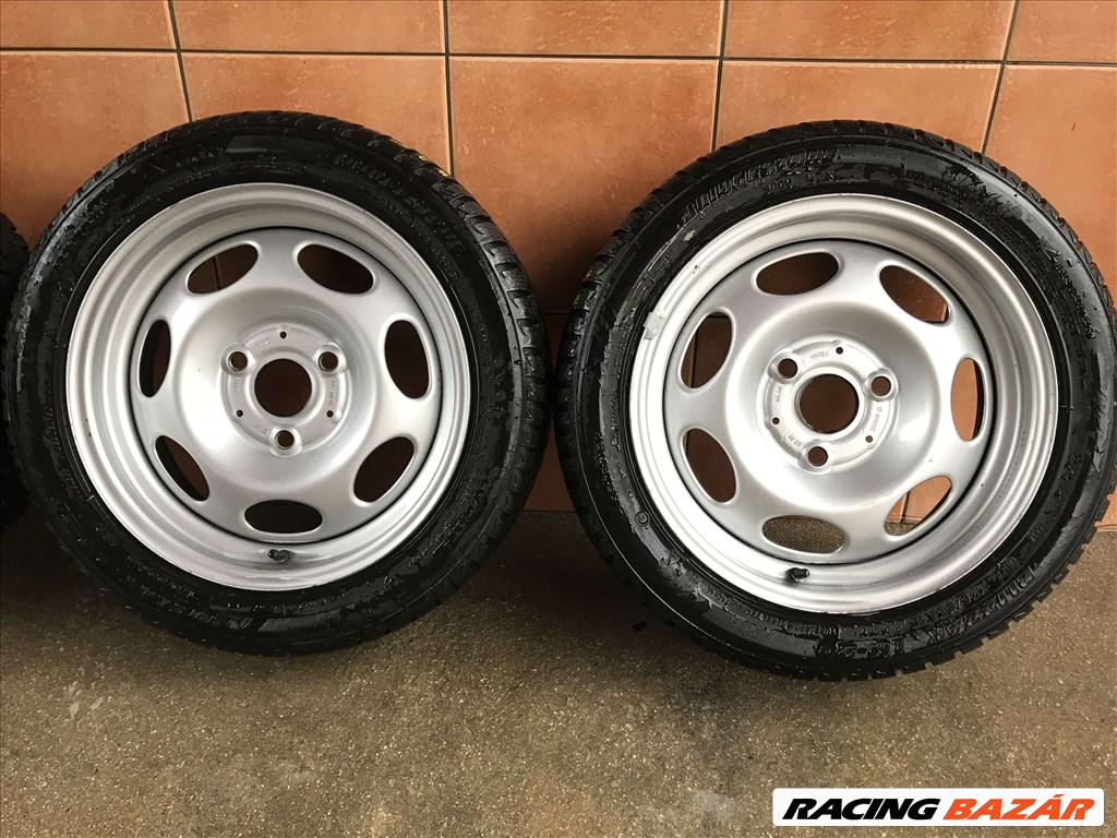 SMART 15" LEMEZFELNI 3X112 TÉLI ÚJSZERŰ 175/55R15 GUMIVAL OLCSÓN!!!! 3. kép